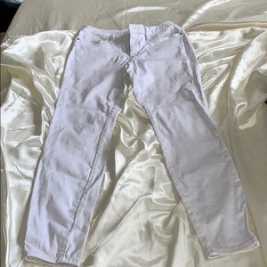 White jeans